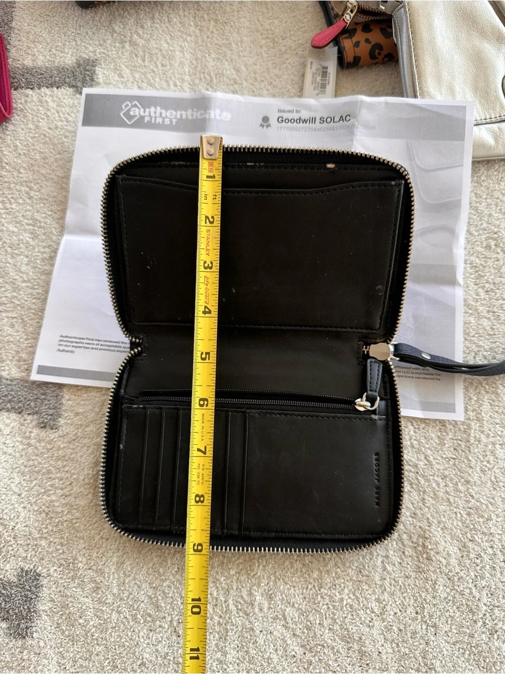 Marc Jacobs compact wristlet